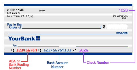 find your routing number